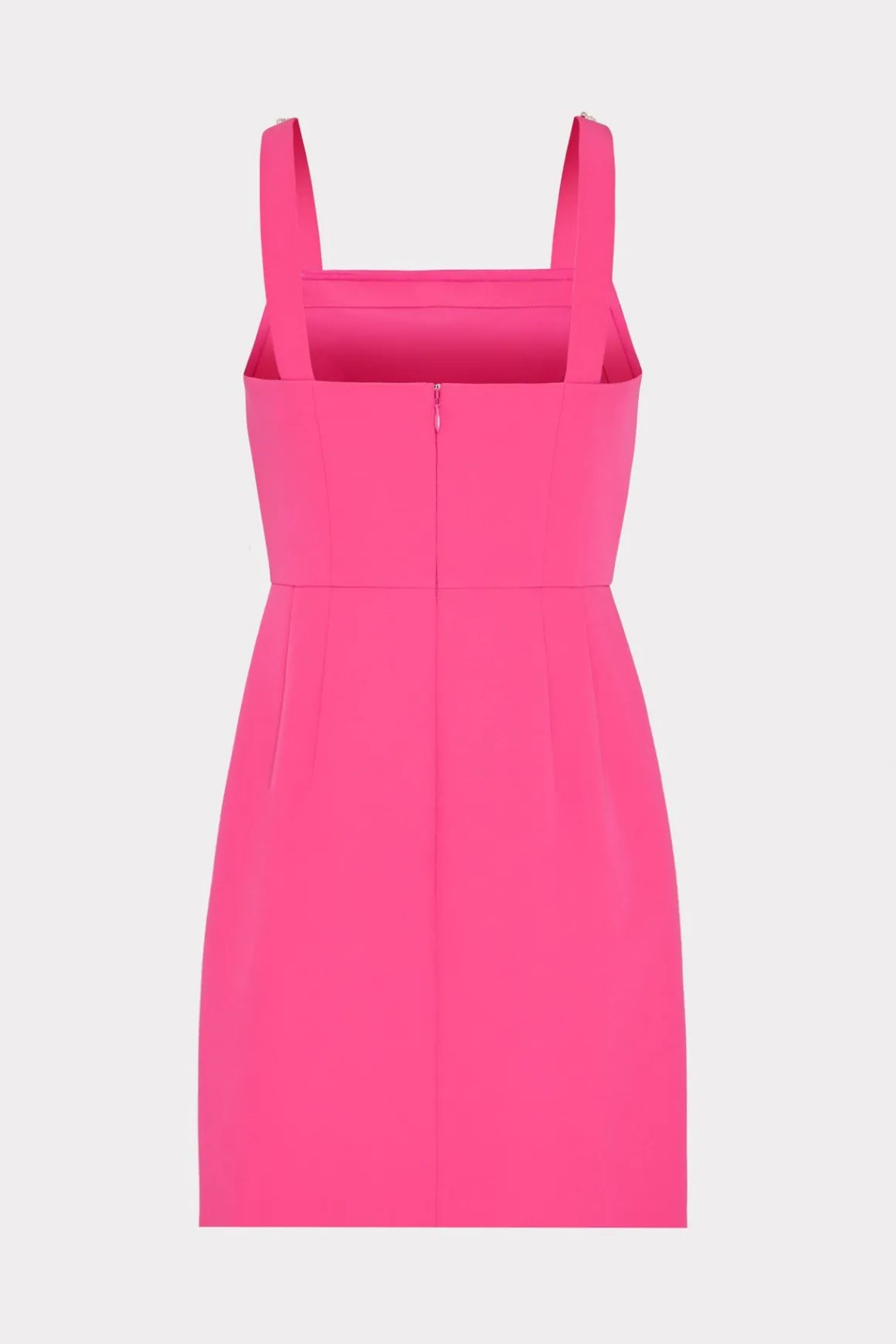MILLY Mini Dresses-Adella Cady Mini Dress Pink