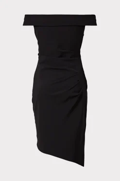 MILLY Mini Dresses-Ally Cocktail Dress Black