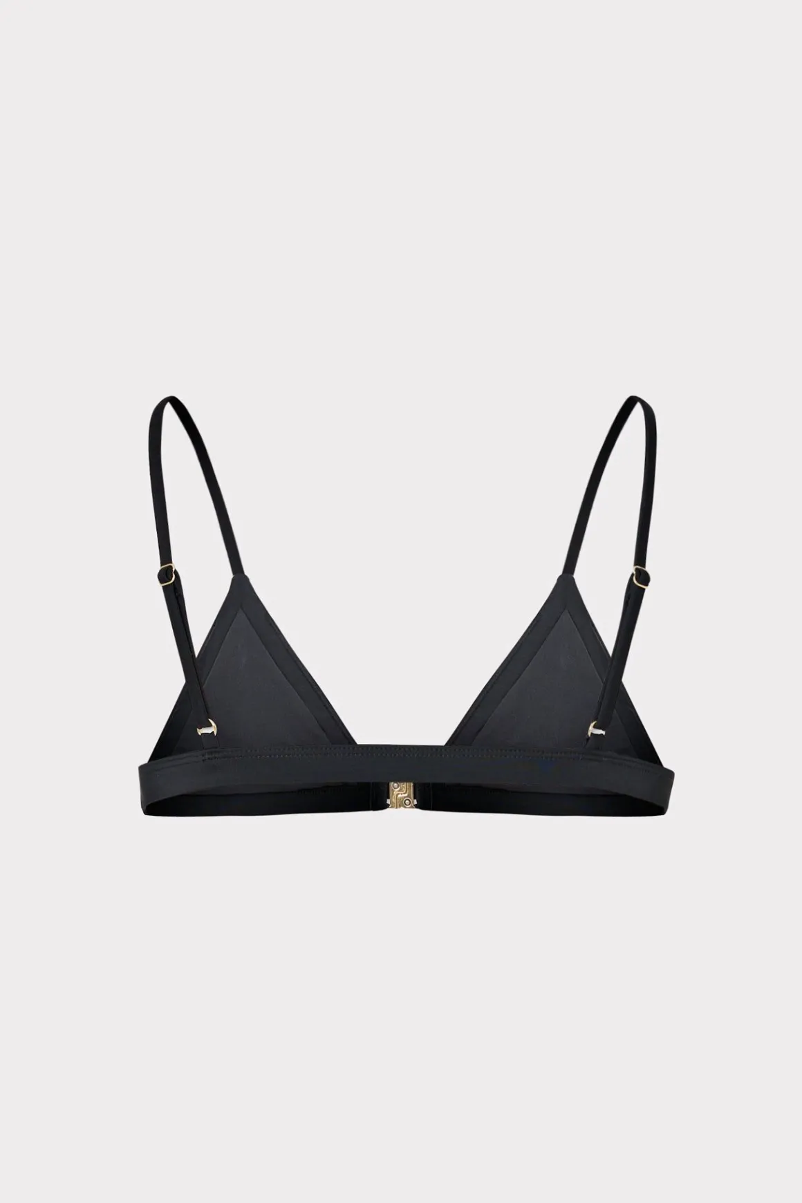 MILLY Bikinis-Amalfi Color Block Bikini Top Black Multi