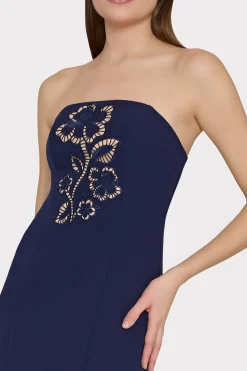 MILLY Jumpsuits & Rompers-Angel Carnation Cady Dress Navy