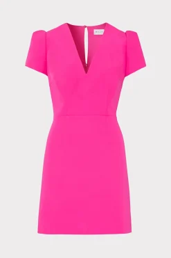 MILLY Mini Dresses-Atalie Cady Dress Milly Pink