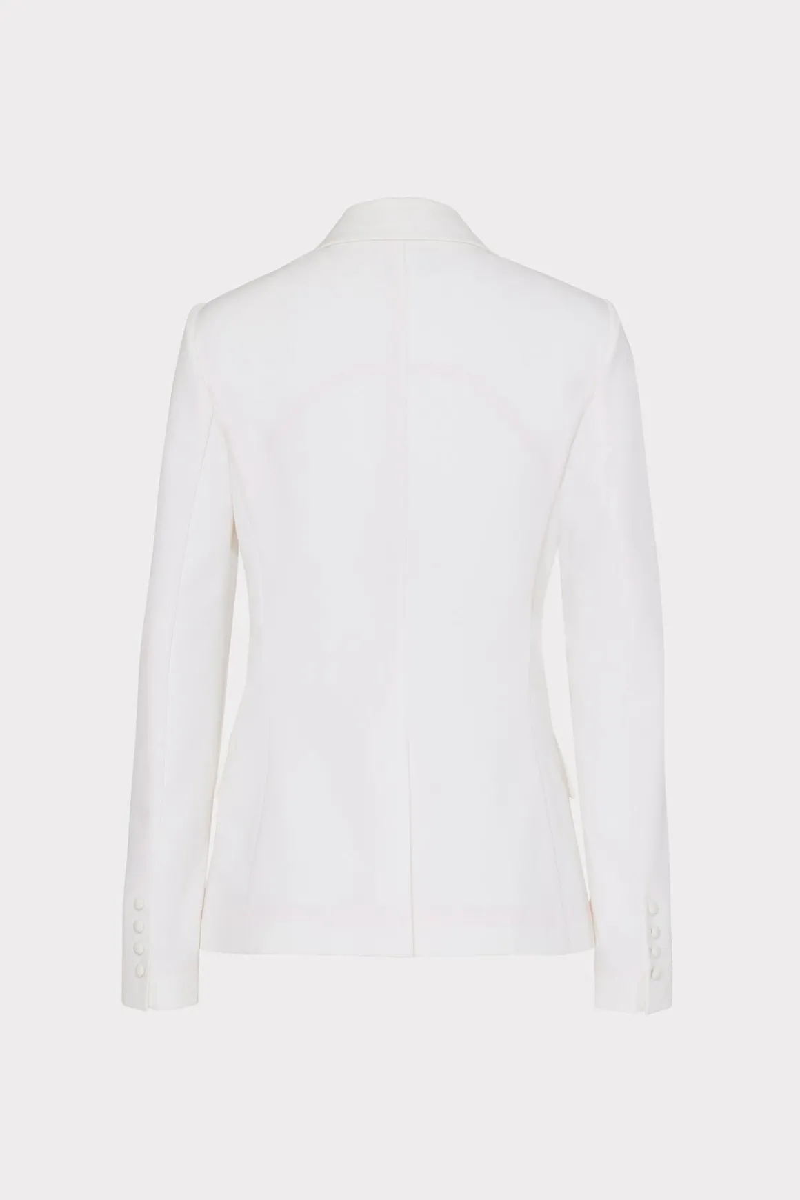 MILLY Blazers-Avery Cady Blazer Ecru