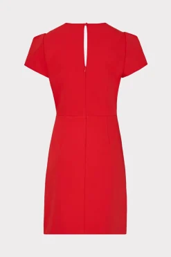 MILLY Mini Dresses-Cady Atalie Dress Red