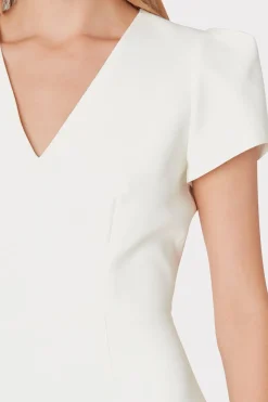MILLY Jumpsuits & Rompers-Cady Atalie Dress Ecru