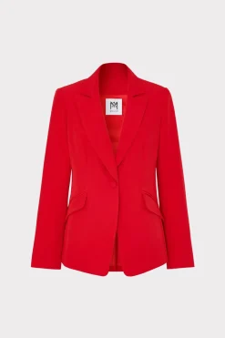 MILLY Blazers-Cady Blazer Red