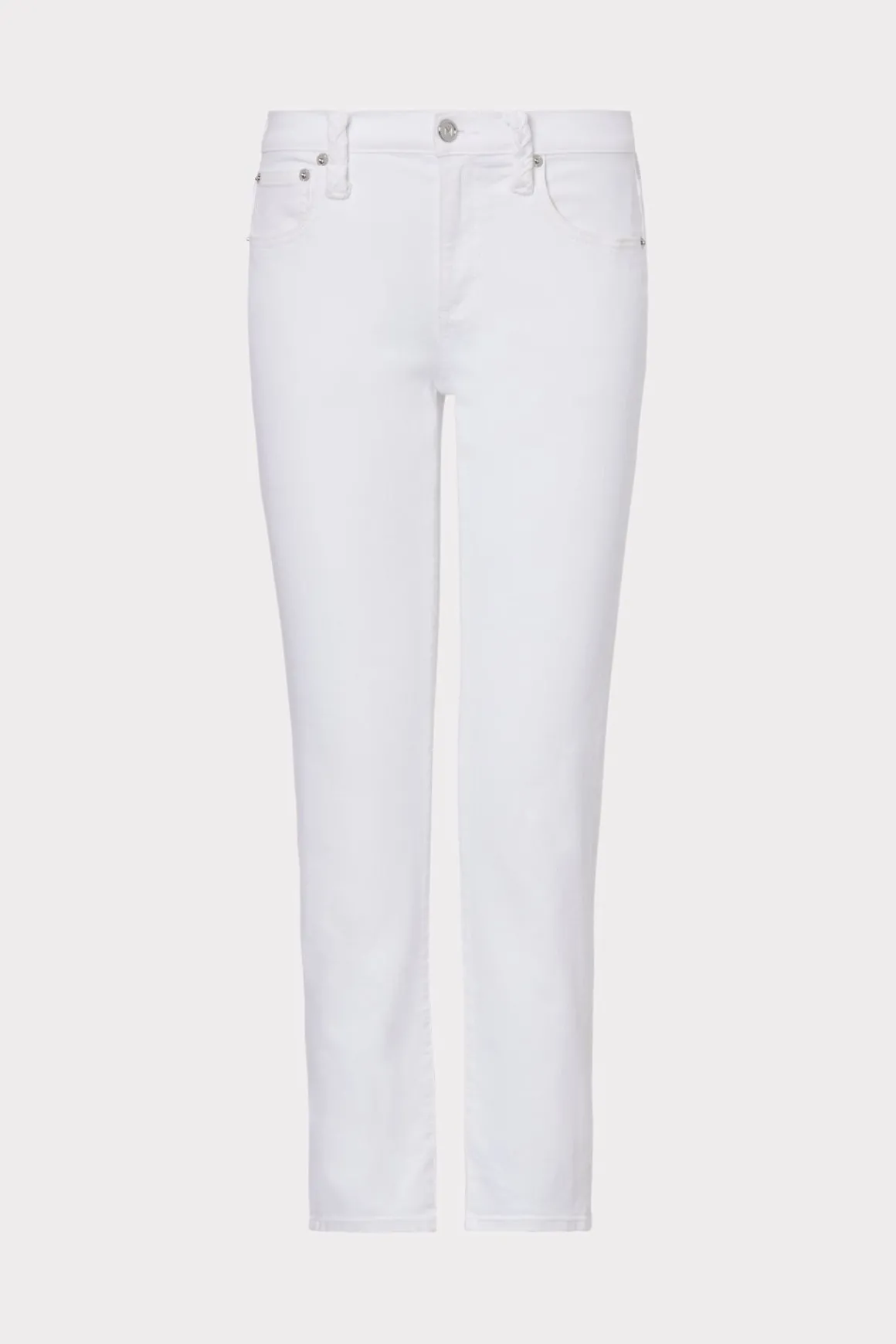 MILLY Denim-Gale Skinny Jeans White