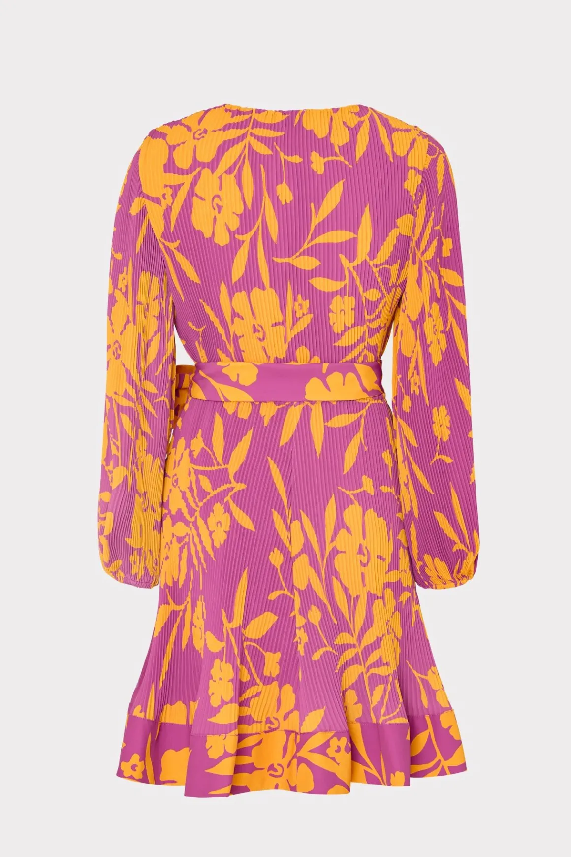 MILLY Jumpsuits & Rompers-Liv Marigold Aroma Pleated Dress Pink Multi