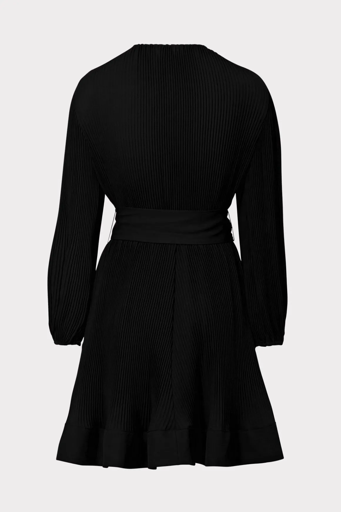 MILLY Jumpsuits & Rompers-Liv Pleated Dress Black