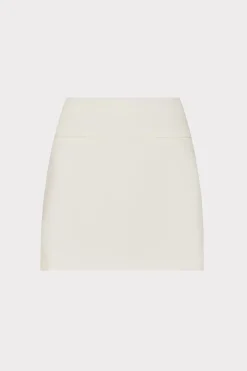 MILLY Matching Sets-Lizzy Cady Mini Skirt Ecru