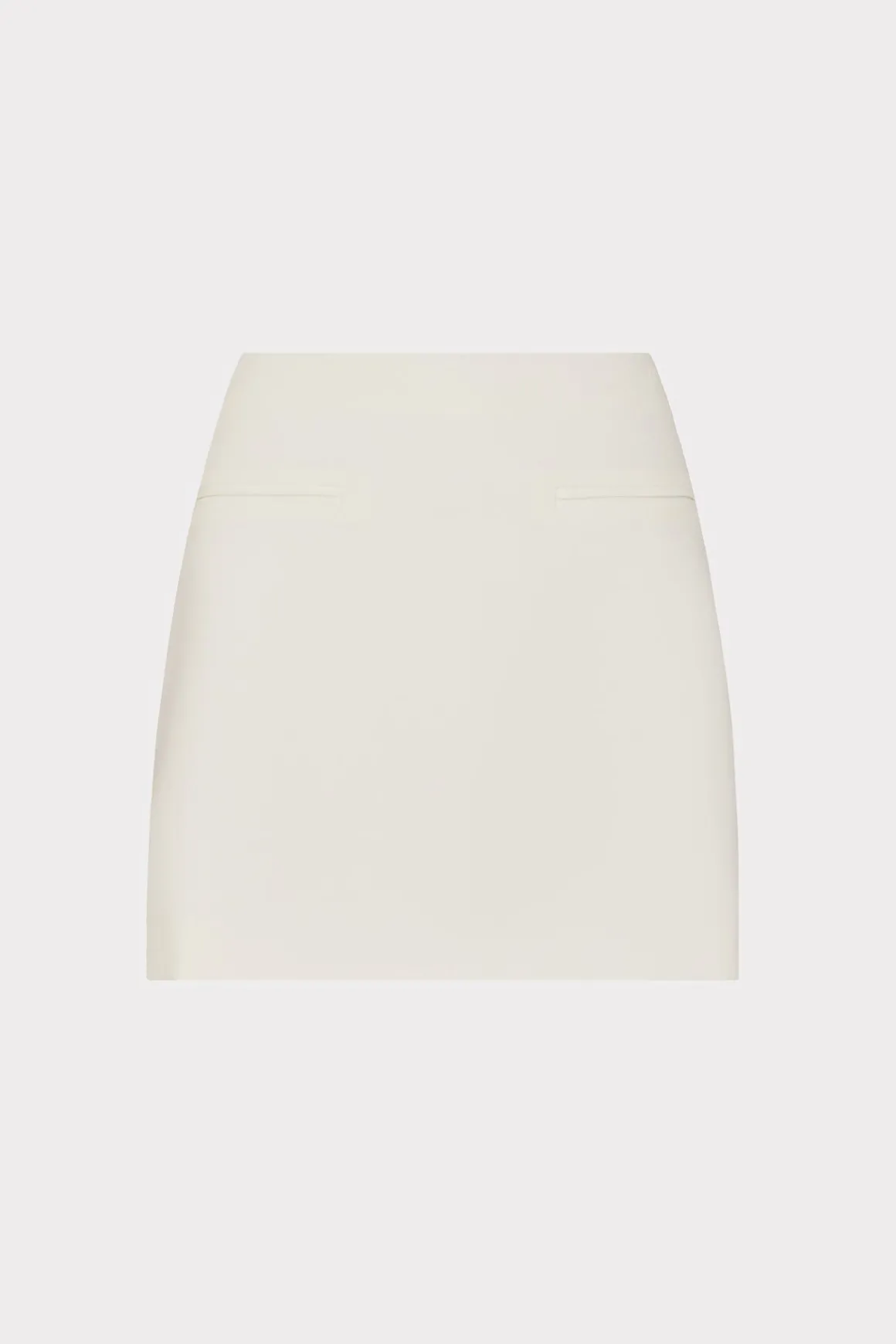 MILLY Matching Sets-Lizzy Cady Mini Skirt Ecru