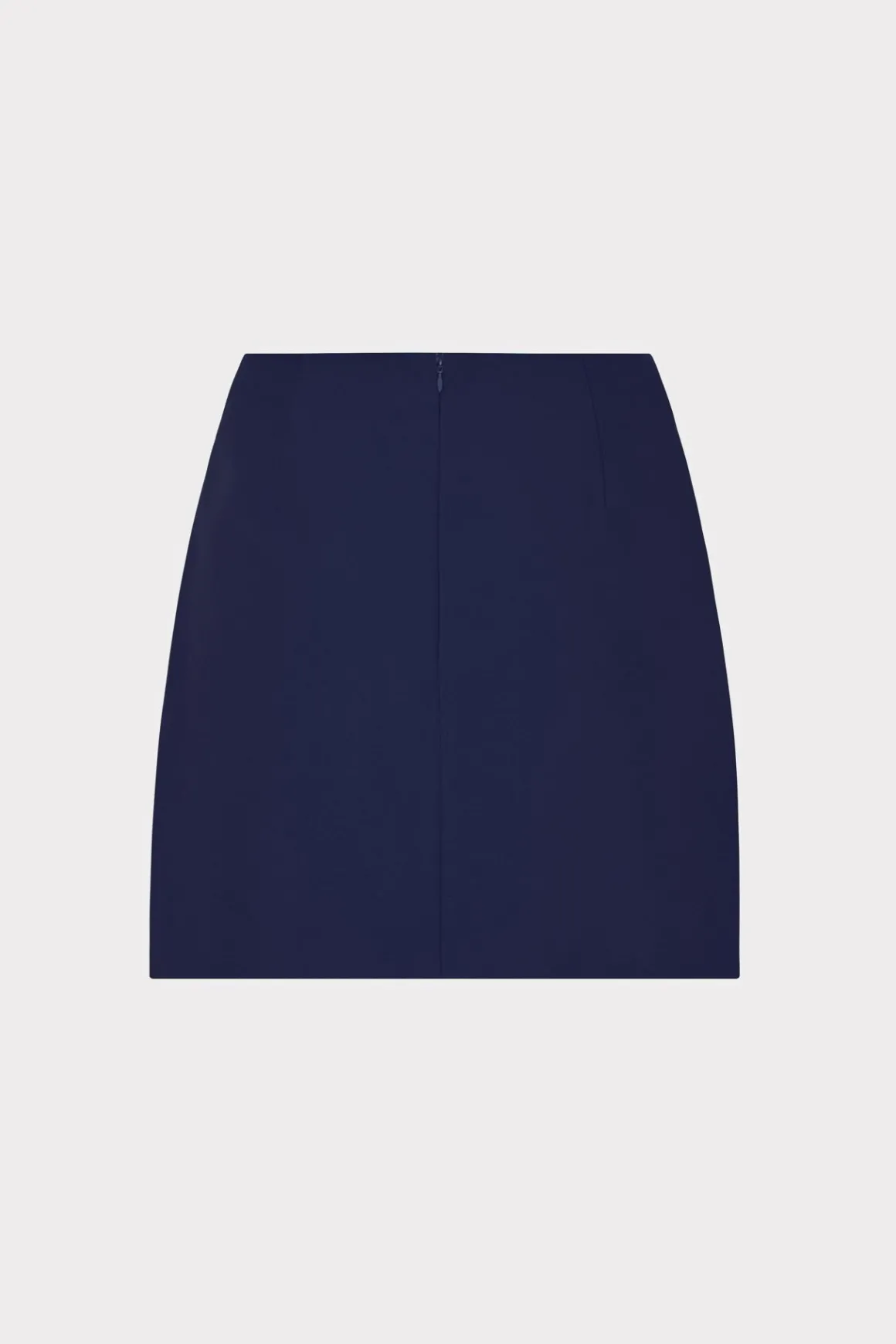 MILLY Jumpsuits & Rompers-Lizzy Cady Mini Skirt Navy