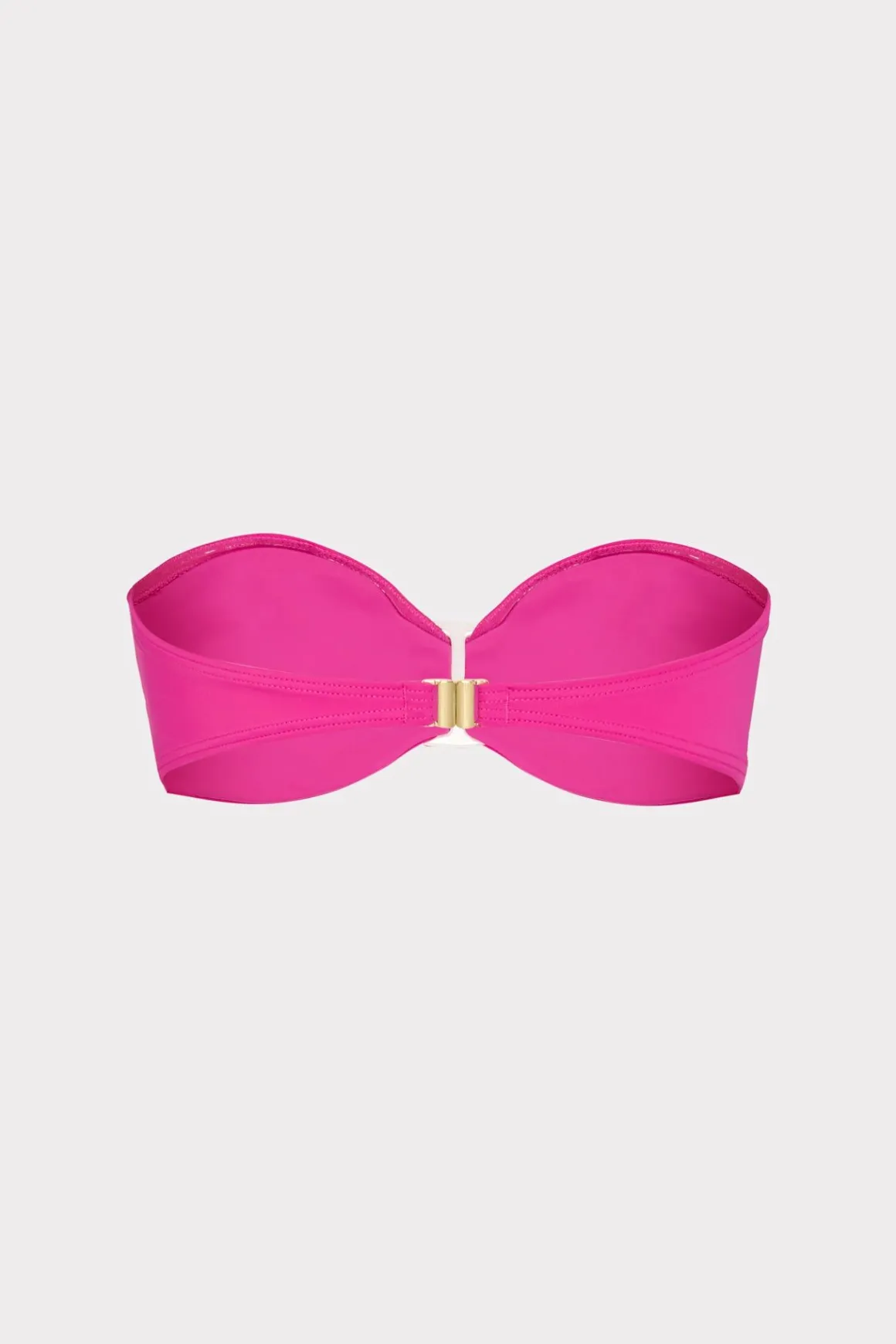 MILLY Jumpsuits & Rompers-Margot Bandeau Top Hot Pink