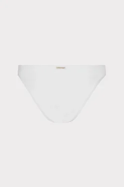 MILLY Jumpsuits & Rompers-Margot Bikini Bottom White