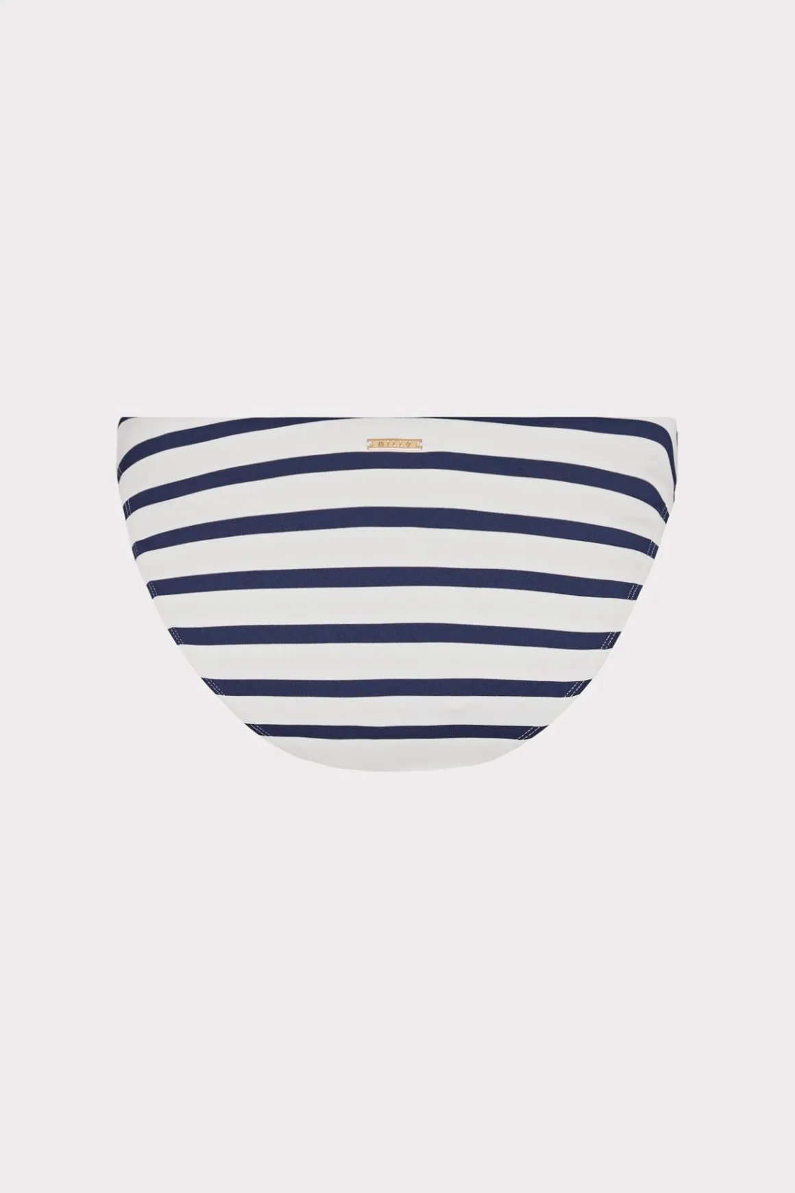 MILLY Jumpsuits & Rompers-Margot Nautical Stripe Bikini Bottom Navy/White