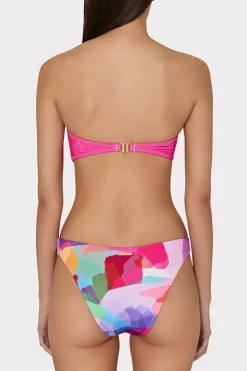 MILLY Jumpsuits & Rompers-Margot Rainbow Waterfall Bikini Top Multi