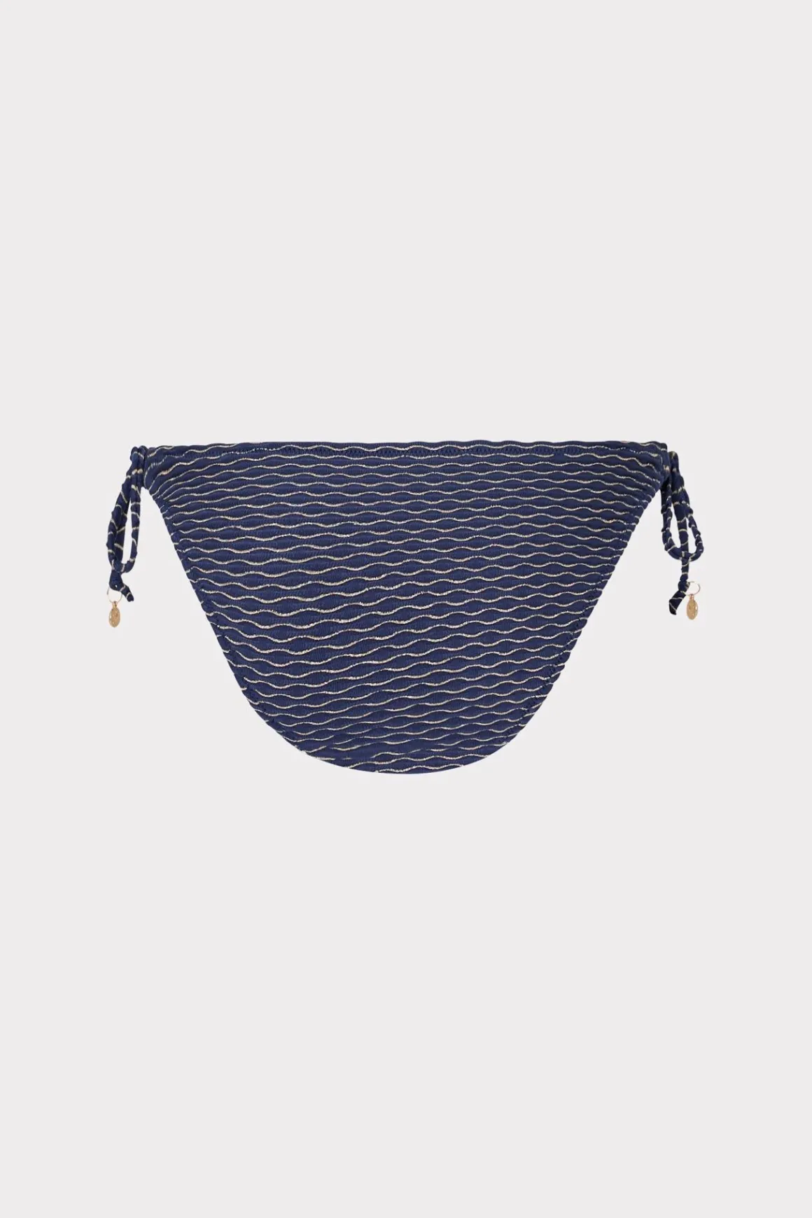 MILLY Bikinis-Millie String Bikini Bottom Navy