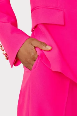 MILLY Pants-Nash Cady Pants Milly Pink