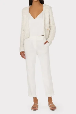 MILLY Pants-Nicola Cady Pants Ecru