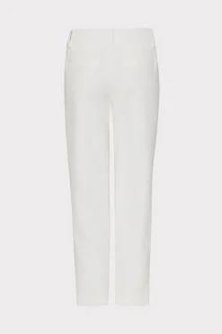 MILLY Pants-Nicola Cady Pants Ecru