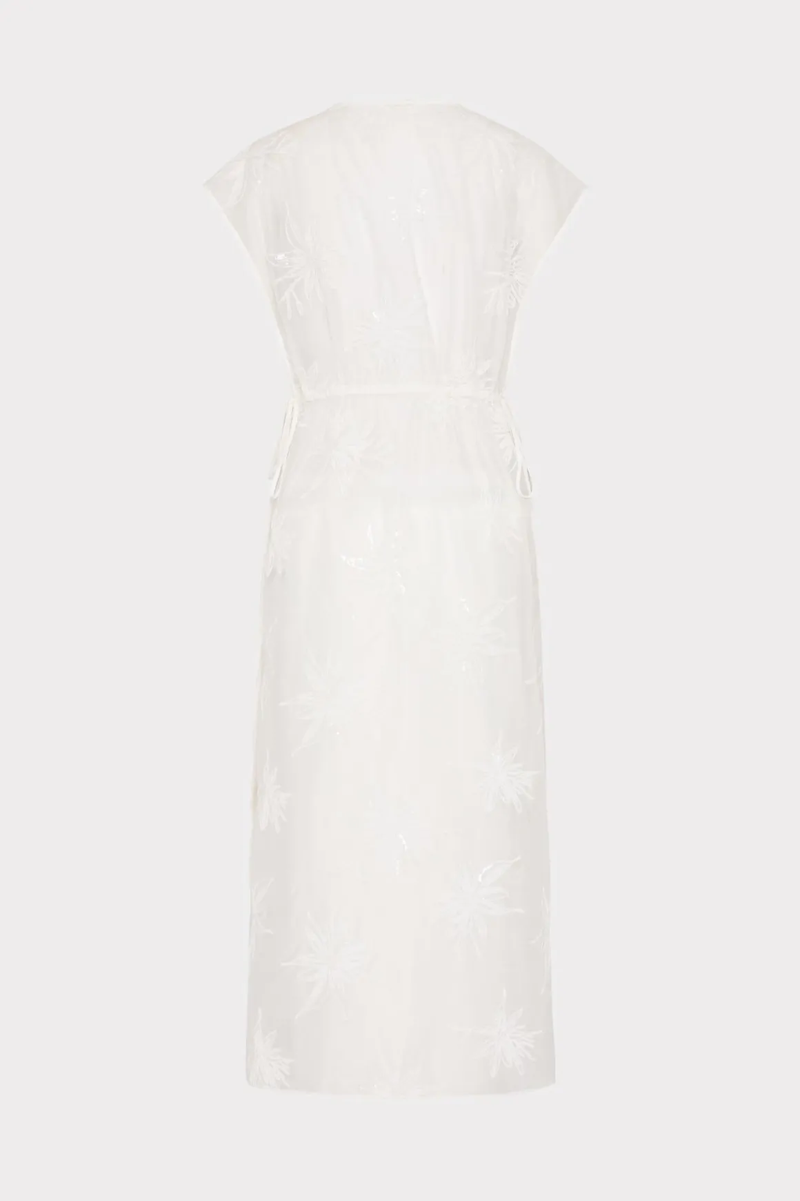 MILLY Cover-Ups-Organza Cover-Up White