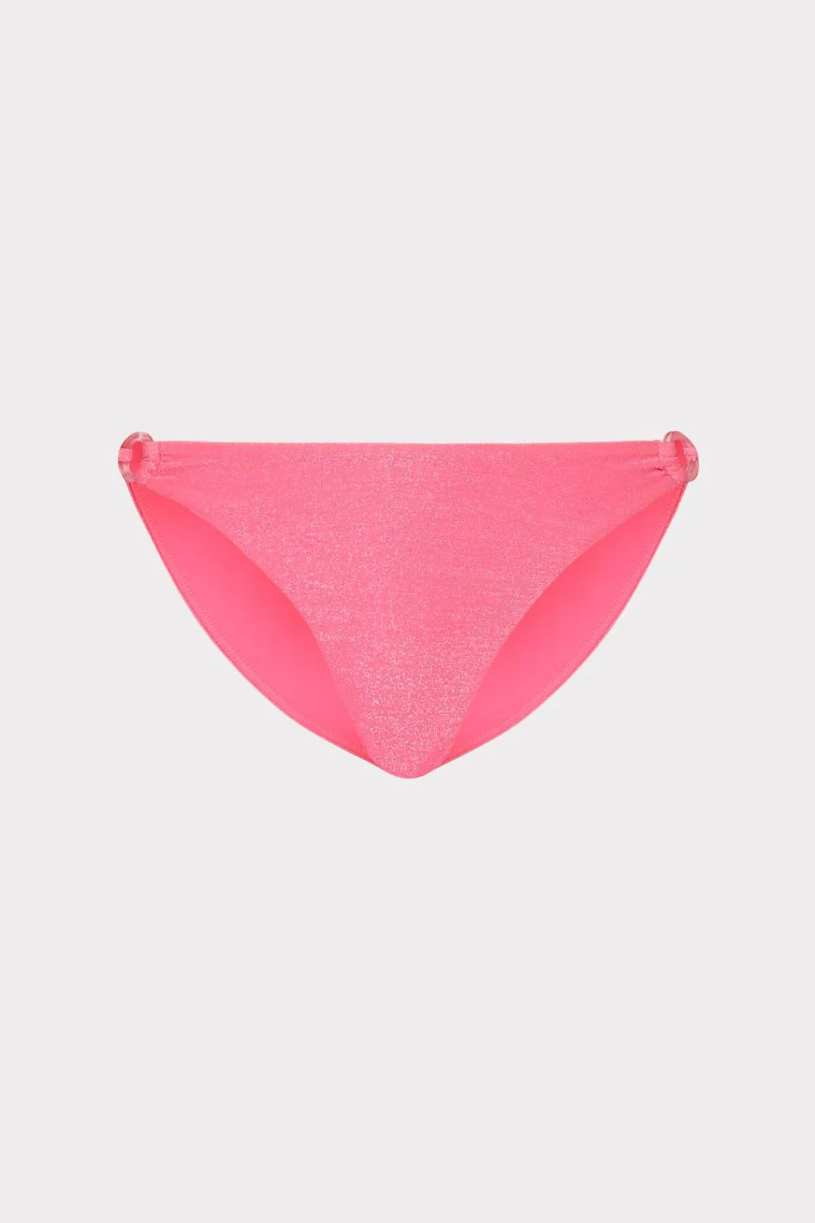 MILLY Jumpsuits & Rompers-O-Ring Bikini Bottom Shimmer Pink