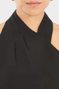 MILLY Tops-Preston Cady Top Black