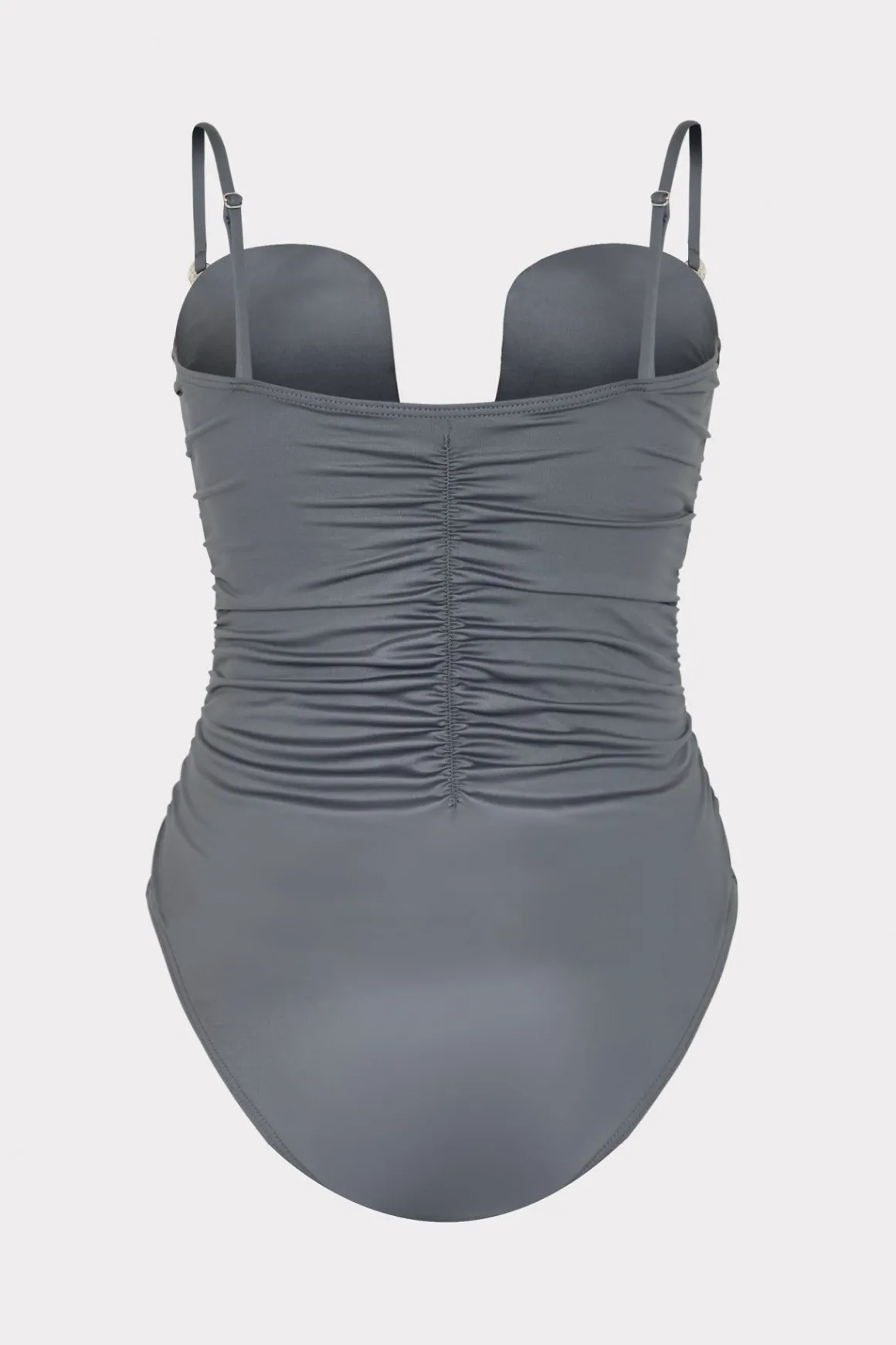 MILLY Jumpsuits & Rompers-Ragatta One Piece Grey