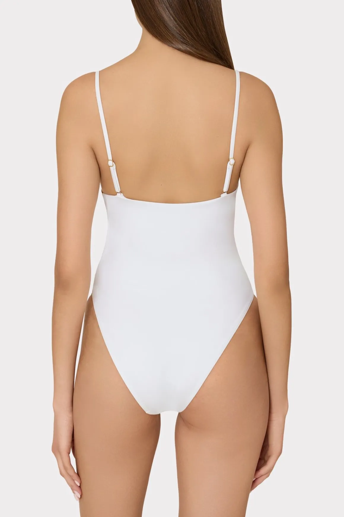 MILLY One Piece Swimsuits-Ringside One Piece White