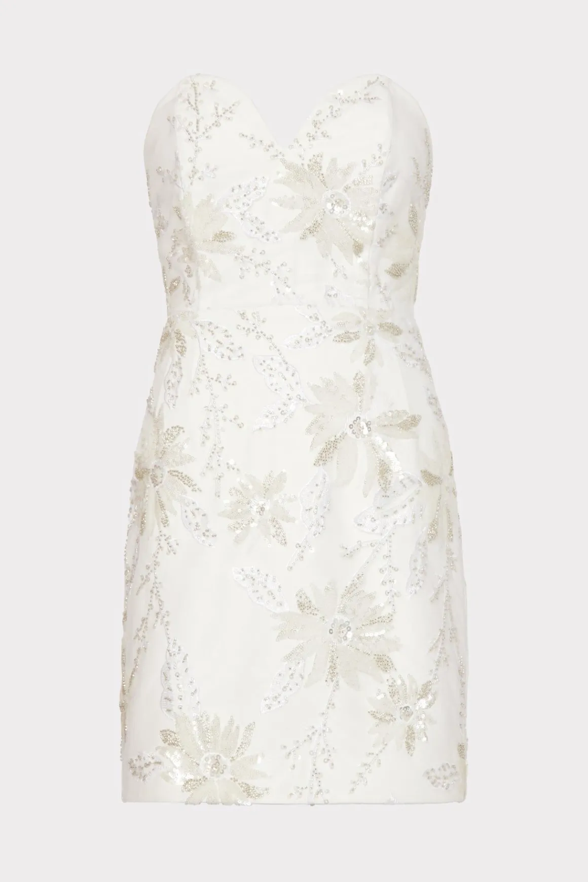 MILLY Jumpsuits & Rompers-Ronni Cady Embroidery Dress White