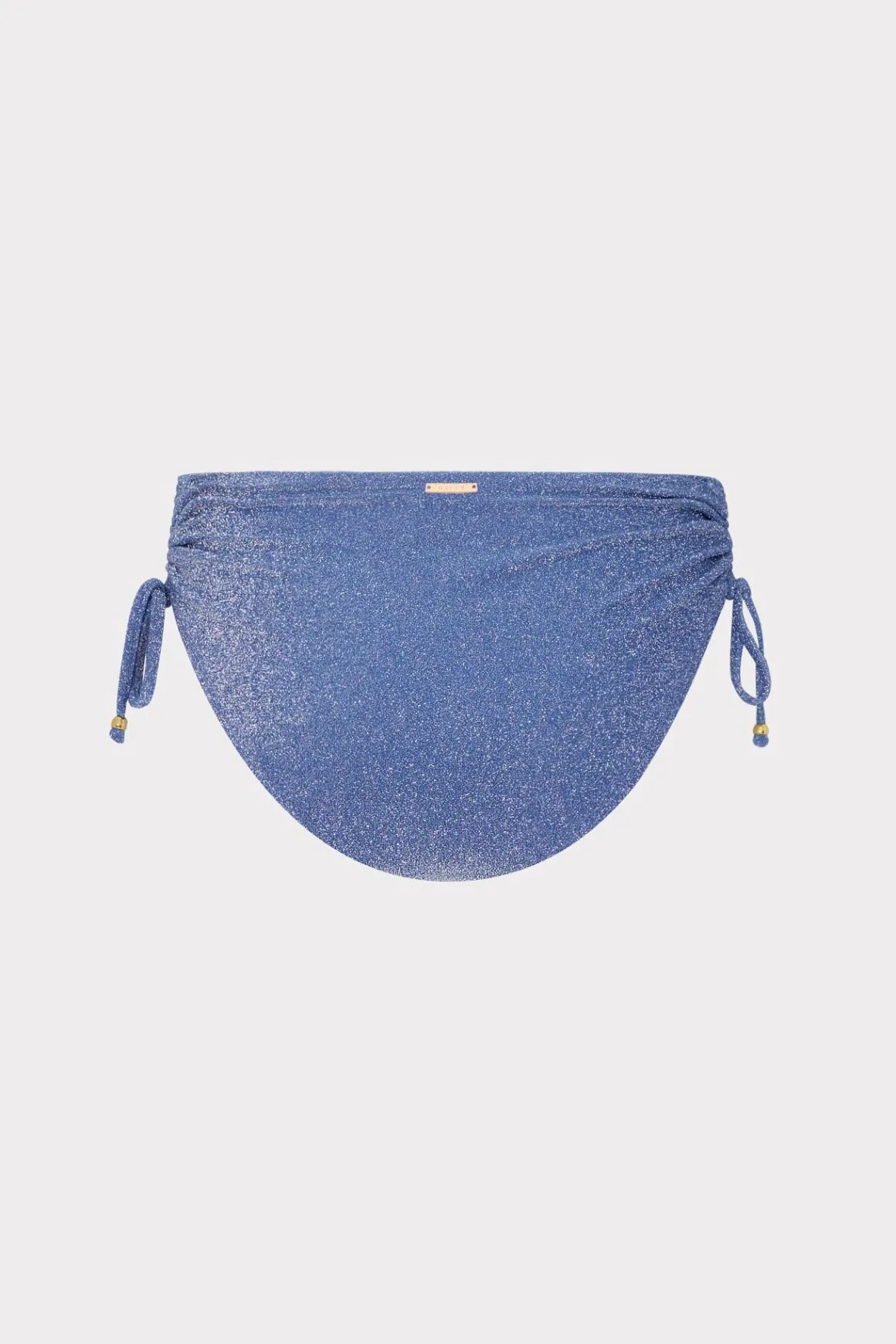 MILLY Bikinis-Shimmer Bikini Bottom Blue