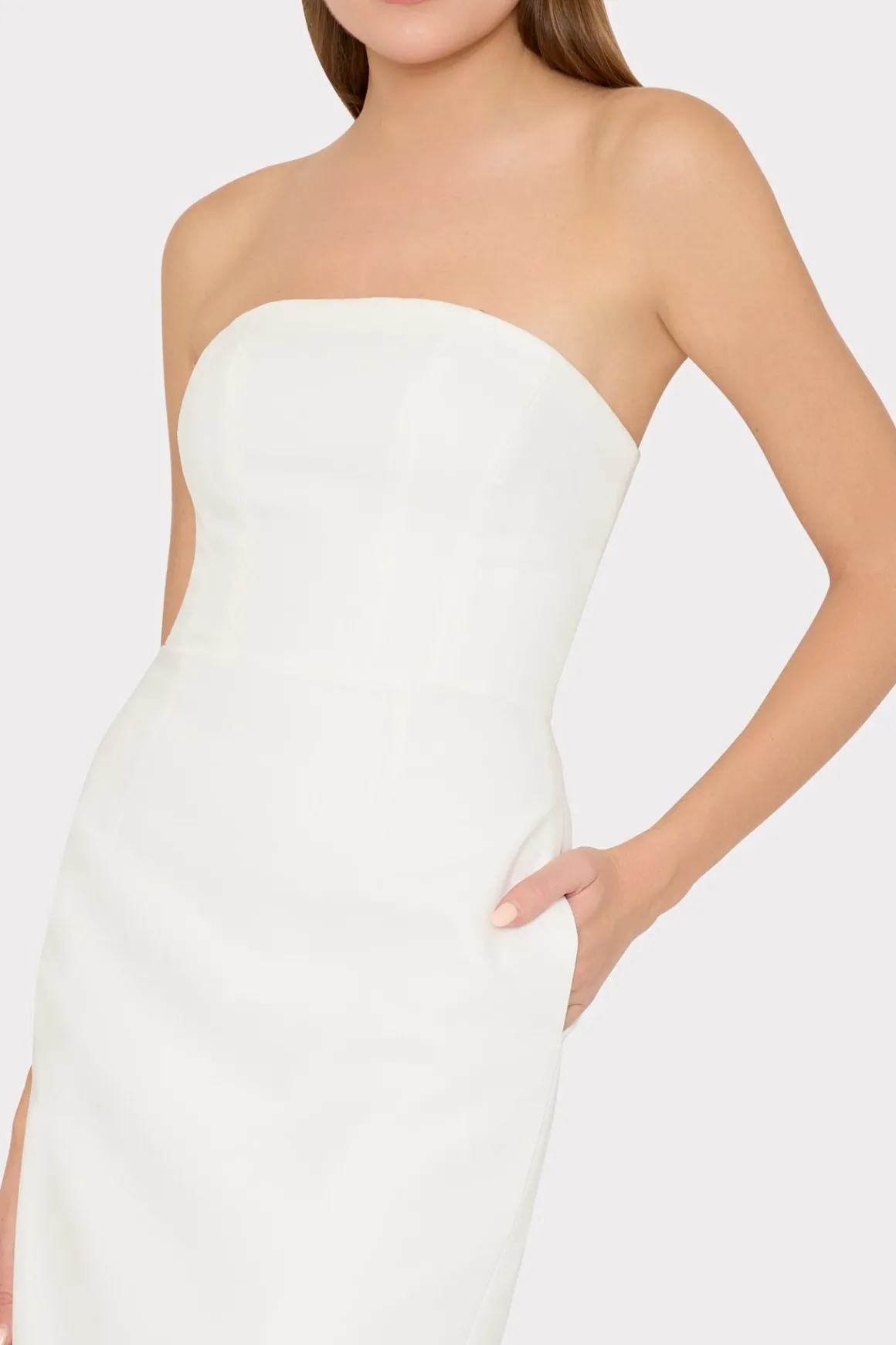 MILLY Jumpsuits & Rompers-Traci Cady Dress Ecru